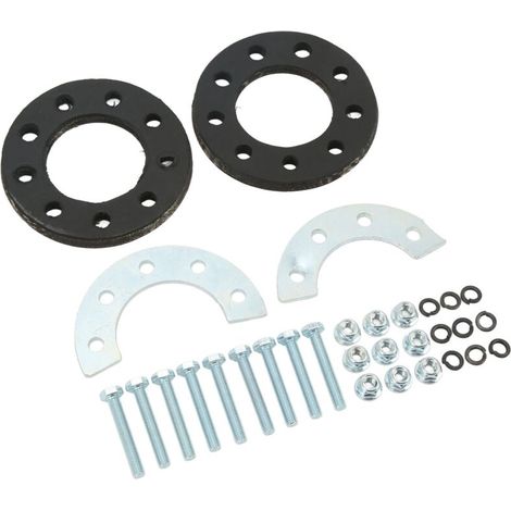 Kit di montaggio per corona posteriore a 9 fori, kit di montaggio per corona posteriore in lega di alluminio a 9 fori, facile installazione, piastra di montaggio posteriore per moto. (1/5)