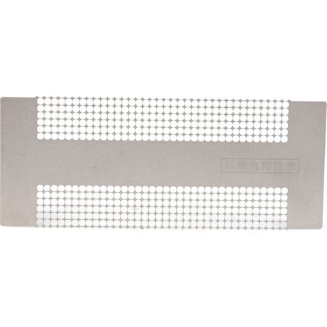Règle à mailles métallique pour peinture diamant, outil auxiliaire à points pour broderie diamant, 432 trous (1/5)