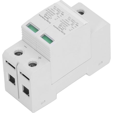 Parafoudre Photovoltaïque PV Protection Surtension 20-40kA 2P DC1000V (1/5)