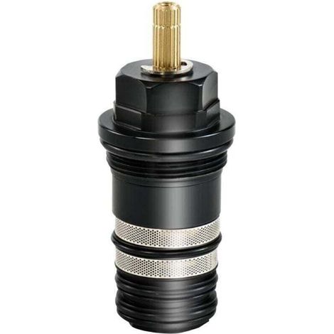 La cartouche de vanne thermostatique 94282000 MTC 3/4" convient aux baignoires thermostatiques à deux et trois trous et permet un contrôle précis de la température (1/4)