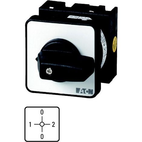 Commut. cont.: 4 20A 2 transformateurs à acc.,encastré fix. centrale 000011291 EATON T0-2-15170/EZ