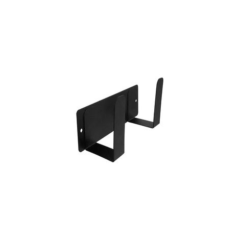 Topfdeckelhalter, wandmontierter Topfdeckelhalter aus Edelstahl 304, schwarz. (1/4)