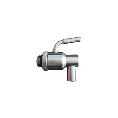 RUBINETTO ANTIGOCCIA INOX 3/8 CON GHIERA - 6 pezzi