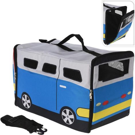 TRANSPORTIN MASCOTA 50X30X32,5CM AZUL (1/2)