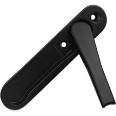 PoignéE De FenêTre Verrouillable Poignée de fenêtre cachée en alliage de Zinc blanc/noir, accessoires de quincaillerie for fenêtres, poignée d'écran avec vis en acier inoxydable PoignéEs De FenêTre Ve (1/3)
