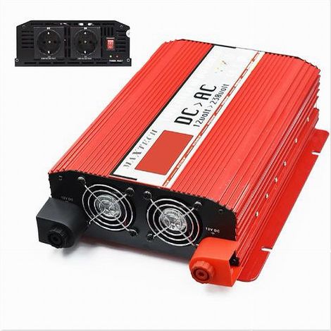 Trade Shop - INVERTER 12V BIS 230V 3000W CONVERTIER CAMPER AUTO MAXTECH HB3000-12V -