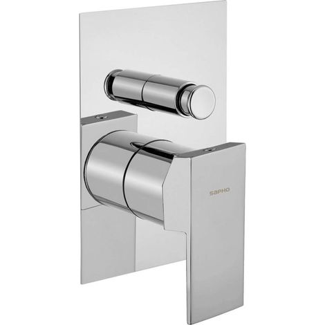 Sapho Spectre - Unterputz-Duscharmatur, für 2 Verbraucher, Chrom 1102-42C (1/2)