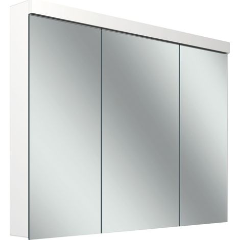 Schneider LOW plus LED armoire de toilette, 3 portes 30/40/30cm, (1/5)