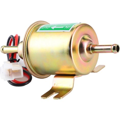 La pompe à carburant électrique en ligne 12V 3,6 PSI essence et diesel, basse pression HEP™02A, convient aux voitures, camions et navires. (1/5)