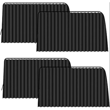 Pare Soleil Voiture Rideau Magnétique Avant Arriere Opaque Protection UV Vie Privée (1/5)