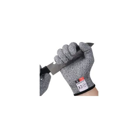 1 paires Gants de Travail, Gants Anti-Coupures Enfant Femme, Gants de Coupe Protection de Niveau 5 pour Cuisine, Jardinage, Bricolage, Extérieur Explore,Couteaux Certifié EN 388- M (1/5)