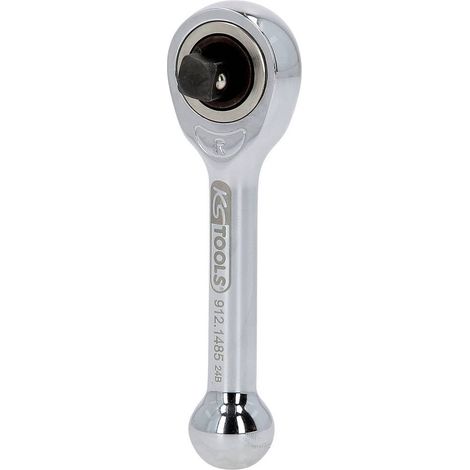 KS Tools 1/4 Mini-Freilauf-Ratsche 912.1485 Cricchetto per inserti