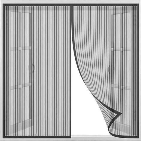 Moustiquaire - Non spécifié - 120x120cm - Magnétique - Maille Ultra Fine - Fermeture Automatique (1/4)