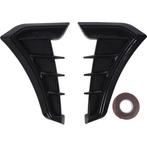 Ouïes latérales, style sportif, améliorations des performances, ventilation des ailes latérales, autocollants pour BMW série E90/E9, coque en fibre de verre. (1/5)