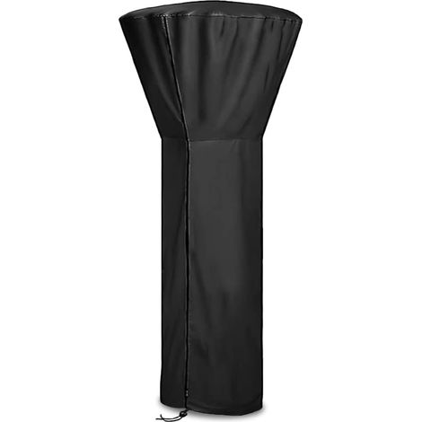 Housse de protection imperméable et résistante pour chauffage au gaz avec cordon de serrage à fermeture éclair, coupe-vent, indéchirable en tissu Oxford 226 x 85 x 48 cm (1/5)
