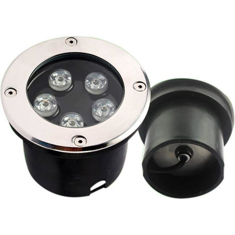 Basse tension Spot LED Exterieur Encastrable IP68 eclairage sous marin AC/DC 24V spots LED encastrables au sol(Warm white light,3W) (1/5)