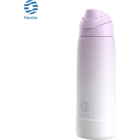 Gourde isotherme en acier inoxydable (violette, 750 ml) (1/5)
