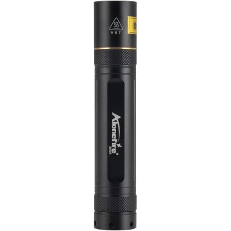 Lampe torche LED UV puissante 10 W 365 nm lumière noire UV rechargeable avec chargeur, batterie au lithium