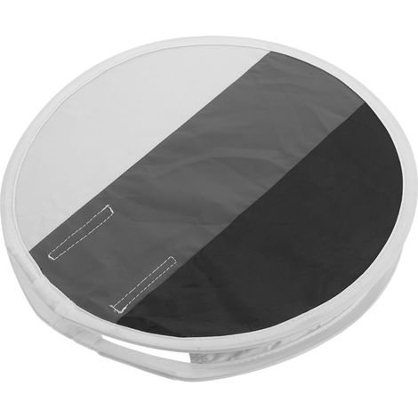 Boîte à lumière Ronde pour Flash, éclairage Doux : Modificateur de Flash Cobra 30 cm/12 po, Gris/Blanc/Noir - Pliable, pour Accessoires de Photographie de Bijoux et d'insectes (1/5)