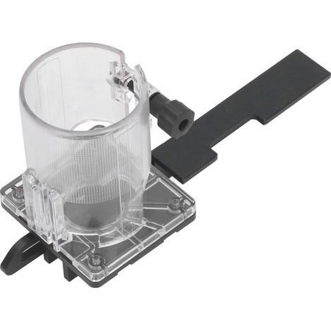 Soporte de ranurado invisible fabricado en aleación de aluminio para fresadora, guía de 65 mm