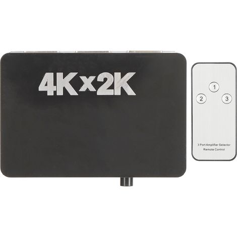 Séparateur de Signal Vidéo HD 2Kx4K Compatible HDMI avec Télécommande (1/5)