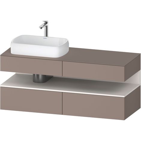 Duravit Collection One Meuble sous-vasque sur console, 2 tiroirs, (1/2)