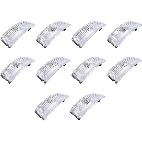 10X Cache clignotant de rétroviseur extérieur droit pour Ford Everest Ranger 2012-2018 (ampoules non incluses) (1/2)
