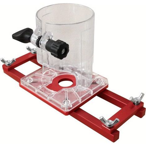 Base de défonceuse à bois – 2 en 1 – Support de défonceuse à bois – Outil de défonceuse à bois – Pour débroussailleuse avec un diamètre intérieur de 65 mm (1/5)