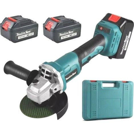 SMERIGLIATRICE ANGOLARE A BATTERIA FLEX CON VALIGETTA 100/125MM 72V 5AH 8500RPM (1/5)