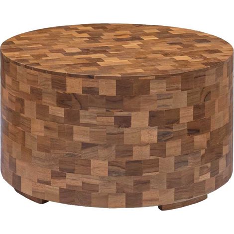 Tavolino da Salotto 60x60x35 cm in Legno Massello di Teak vidaXL (1/5)