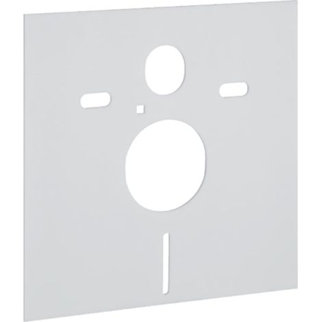 Geberit – Kit d&39insonorisation pour mur 156050001 – Isolation acoustique 8-13 dB(A) – Mousse de polyéthylène – Compatible avec bâti-supports standards
