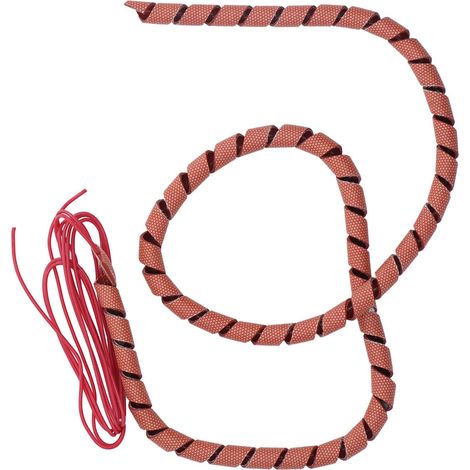 Ej.Life Spiralheizband, 70 W Silikon 220 V Unterstützung Reihenverbindungsrohr Heizband Arbeitsersparnis für Kunststoffschläuche (8 mm (0,31 Zoll) Außendurchmesser) A (1/5)