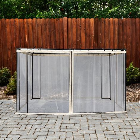 Tonnelle de jardin negro en poliéster Nylon (1/5)