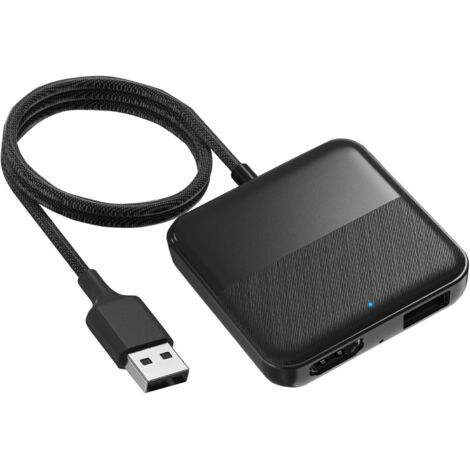 Applicable Convertisseur de stick mate pro, adaptateur automatique Android HDMI et sans fil carplay, stable et rapide, latence rapide, convertisseur de port HDMI vers USB pour tapis d'usine OEM Plug a (1/5)