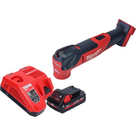Milwaukee M18 FMT-301 multiherramienta sin cable 18 V sin escobillas + 1x batería 3.0 Ah + cargador