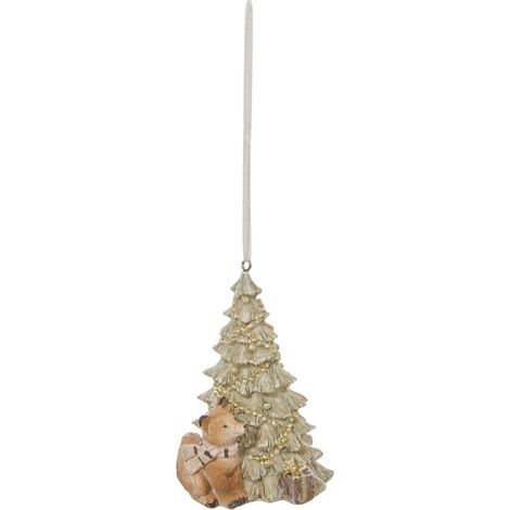 SDN RESINE SAPIN 2ASS ANIMAUX - Feeric lights & christmas (1/3)