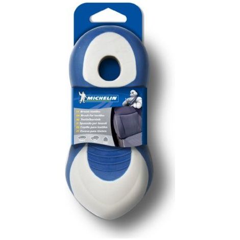 Spazzola per la pulizia di tessuti MICHELIN 009484 per moquette auto, fibre di poliestere, impugnatura antiscivolo, blu, 20 x 6 x 7 cm (1/5)