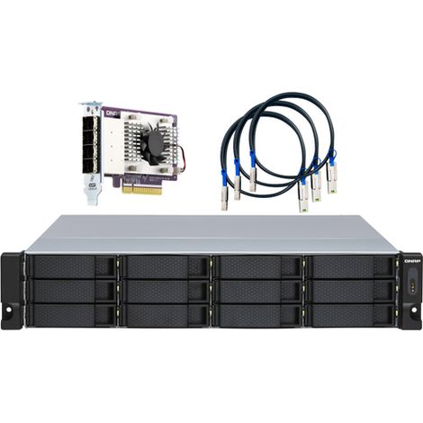 QNAP TL-R1200S-RP -  úložná jednotka JBOD SATA (12x SATA), rack (1/5)