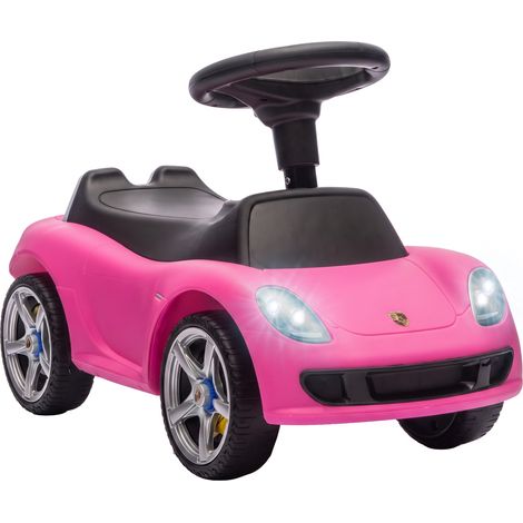 Voiture Électrique Porsche Rose Enfants 18 à 36 Mois (1/5)
