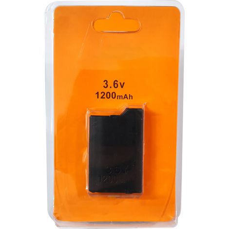 Batterie de remplacement universelle 1200mAh pour PSP, batterie lithium-ion 3.6V pour consoles de jeu PSP (1/5)