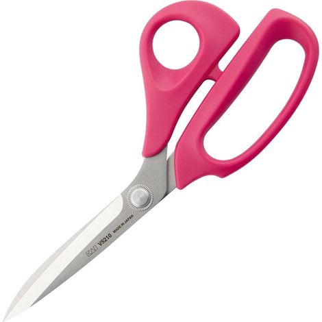 KAI forbici universali della serie V5000 in rosa - Lunghezza totale 21 cm - Forbici per il fai-da-te, forbici universali per cucina - Made in Japan per le massime esigenze di qualità