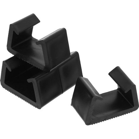 Support de coussin d'extérieur/pince pour canapé, compatible avec les ensembles de meubles en rotin 4 pièces. (1/5)