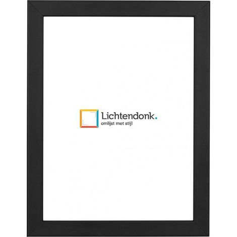 Schwarzer Bilderrahmen – Fotogröße 45x60 – Entspiegeltes Glas – Art.-Nr. 26-333 (1/3)
