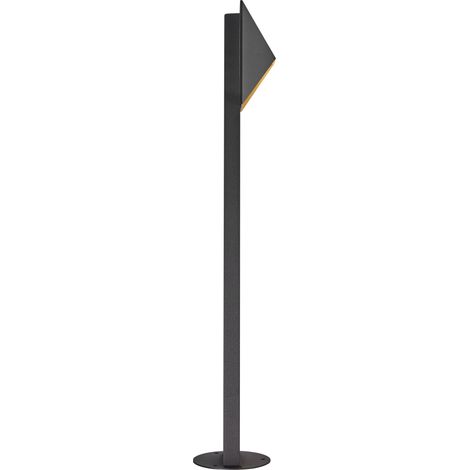 PoteletSSL PONTIO Aluminium Noir, H.85 - IP54 - GU10 /Nordlux Extérieur