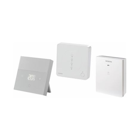 Pack Connected Home : Hub + thermostat sans fil + récepteur - SIEMENS : PACK2
