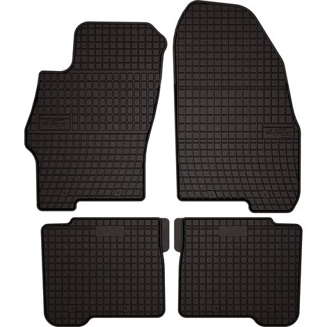 Tappetini in gomma per auto: Fiat Linea berlina (2009-2015) - neri, su misura (1/5)