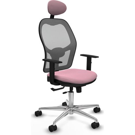 Silla de oficina piqueras y crespo Jorquera negro cómoda duradera (1/2)