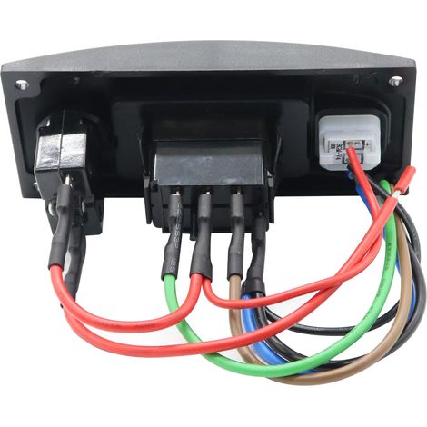 Lot de 2 panneaux de commande ON‑OFF‑ON pour pompe de cale – Interrupteur 3 positions étanche – Adapté aux bateaux et navires (1/5)