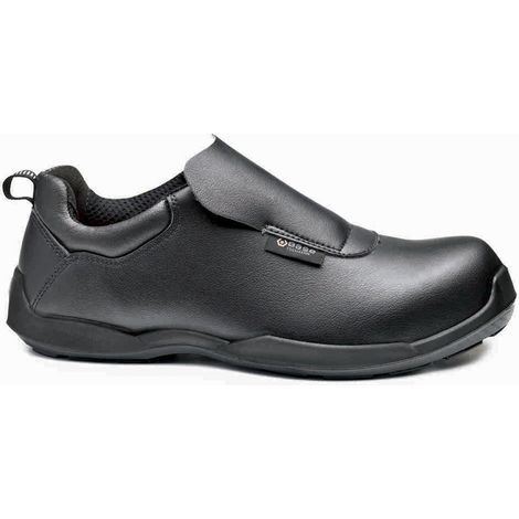 Scarpe da Lavoro Cuoco Antinfortunistica S2 SRC  Base Protection Cooking, Nero Numero 39