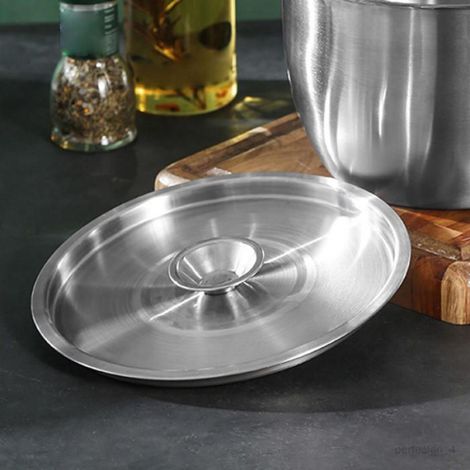 Couvercle De Poêle - Acier Inoxydable - 34 Cm - Pour Poêles Et Casseroles - 1 Pièce (1/3)